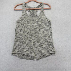 Lululemon Tank Top Womens Small Gray Scoop Neck Racerback Athletic Yoga Workout